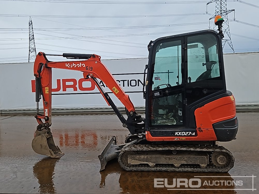 2019 Kubota KX027-4 - Mini bager: slika 2 2019 Kubota KX027-4 - Mini bager: slika 2