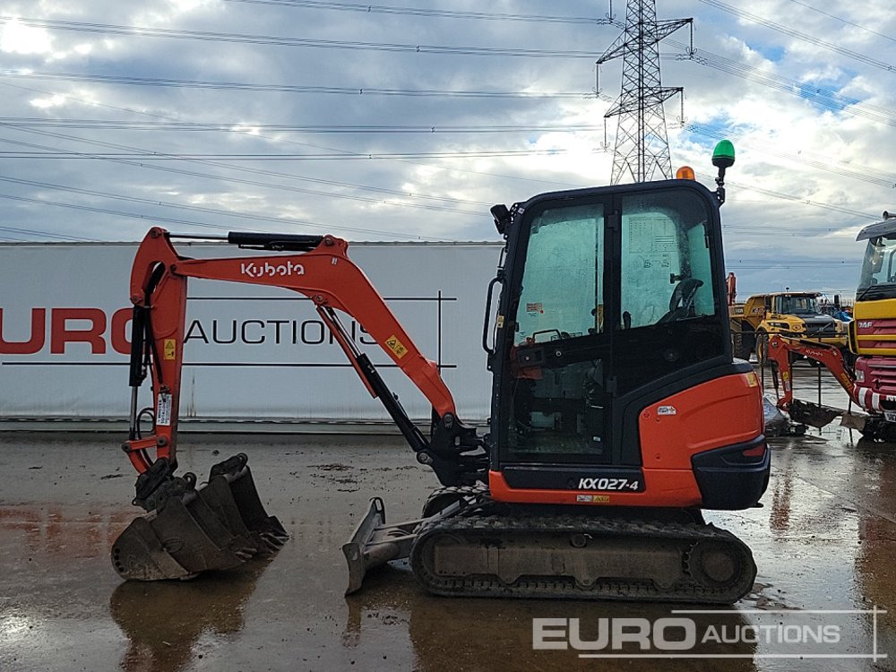 2019 Kubota KX027-4 - Mini bager: slika 2 2019 Kubota KX027-4 - Mini bager: slika 2