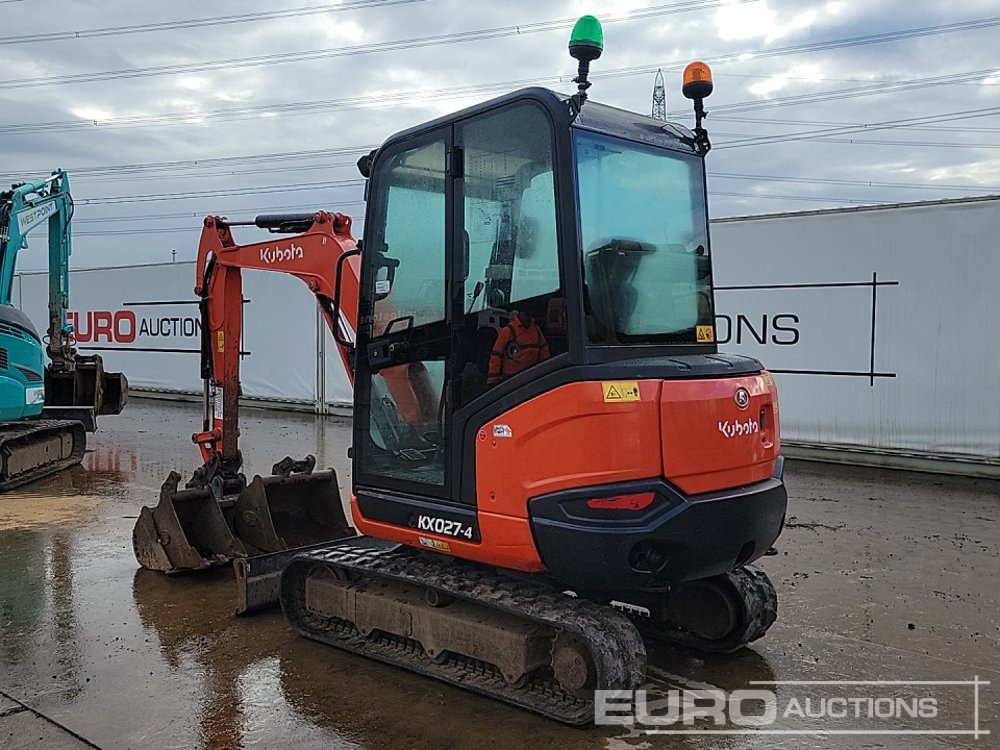 2019 Kubota KX027-4 - Mini bager: slika 3 2019 Kubota KX027-4 - Mini bager: slika 3