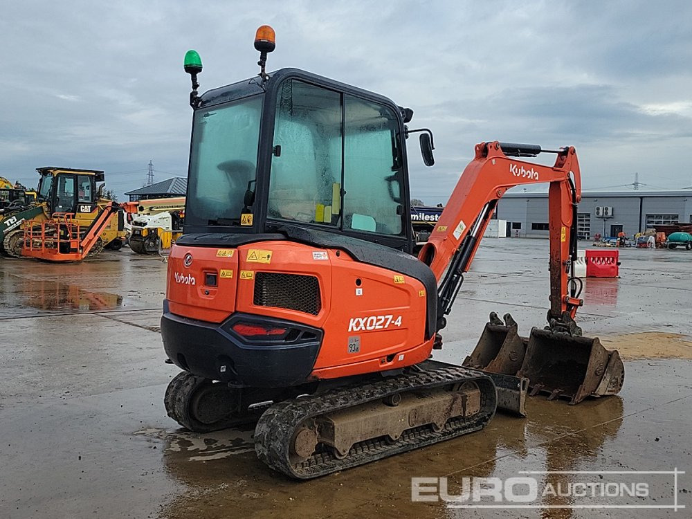 2019 Kubota KX027-4 - Mini bager: slika 5 2019 Kubota KX027-4 - Mini bager: slika 5