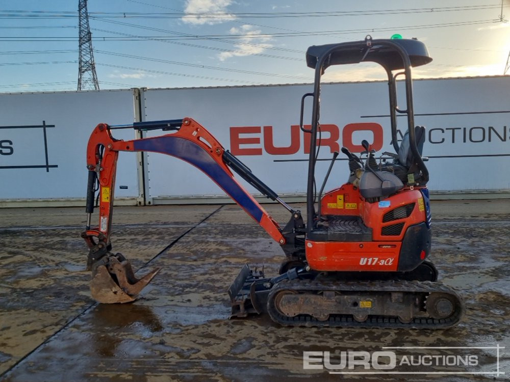2019 Kubota U17-3 - Mini bager: slika 2 2019 Kubota U17-3 - Mini bager: slika 2