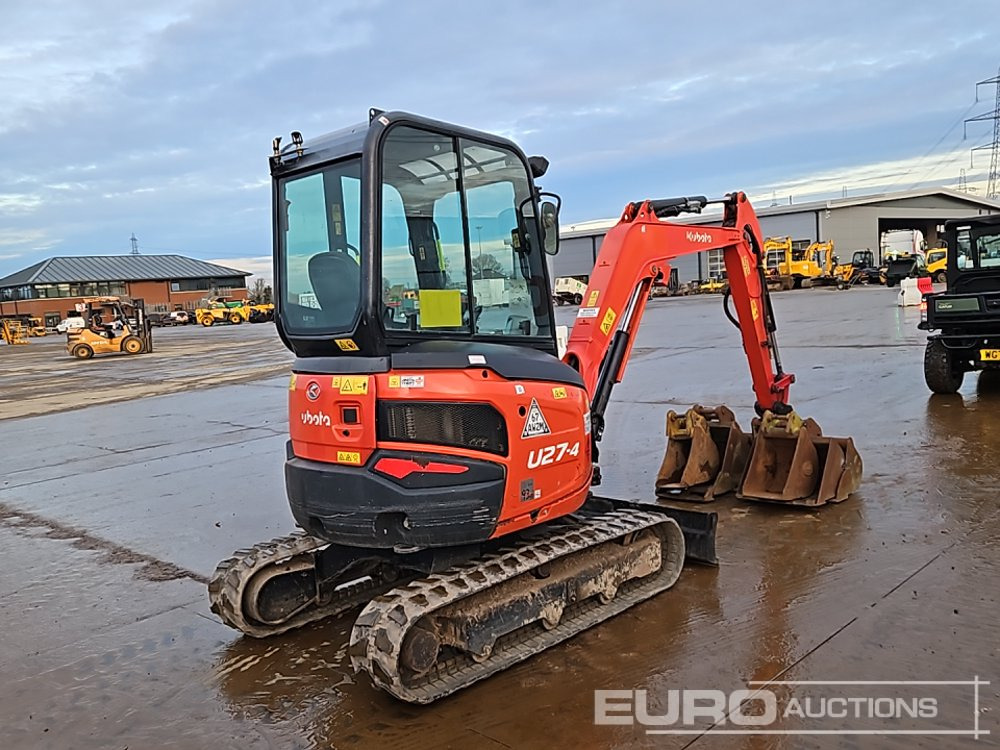 2019 Kubota U27-4 - Mini bager: slika 5 2019 Kubota U27-4 - Mini bager: slika 5