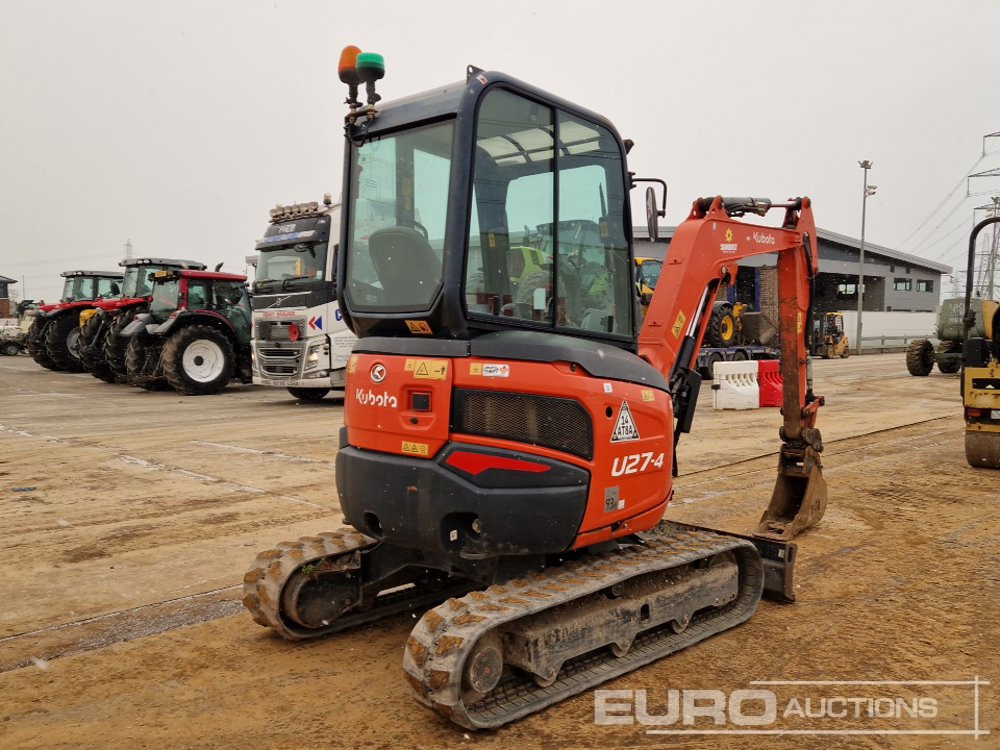 2019 Kubota U27-4 - Mini bager: slika 5 2019 Kubota U27-4 - Mini bager: slika 5