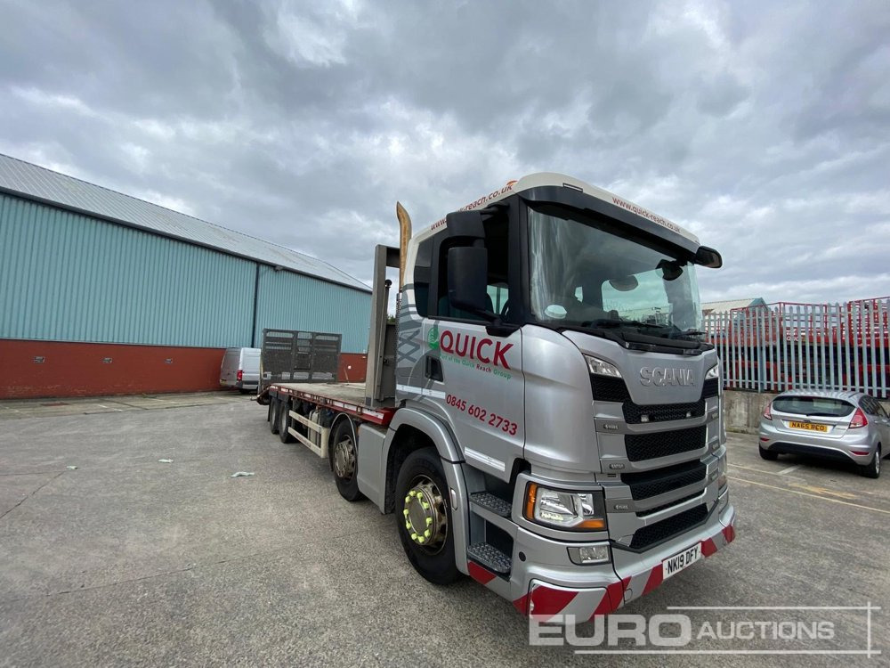 2019 Scania G450 - Kamion sa tovarnim sandukom: slika 1 2019 Scania G450 - Kamion sa tovarnim sandukom: slika 1