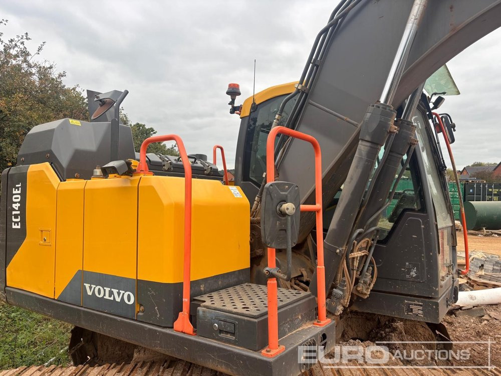 2019 Volvo EC 140E - Bager guseničar: slika 4 2019 Volvo EC 140E - Bager guseničar: slika 4
