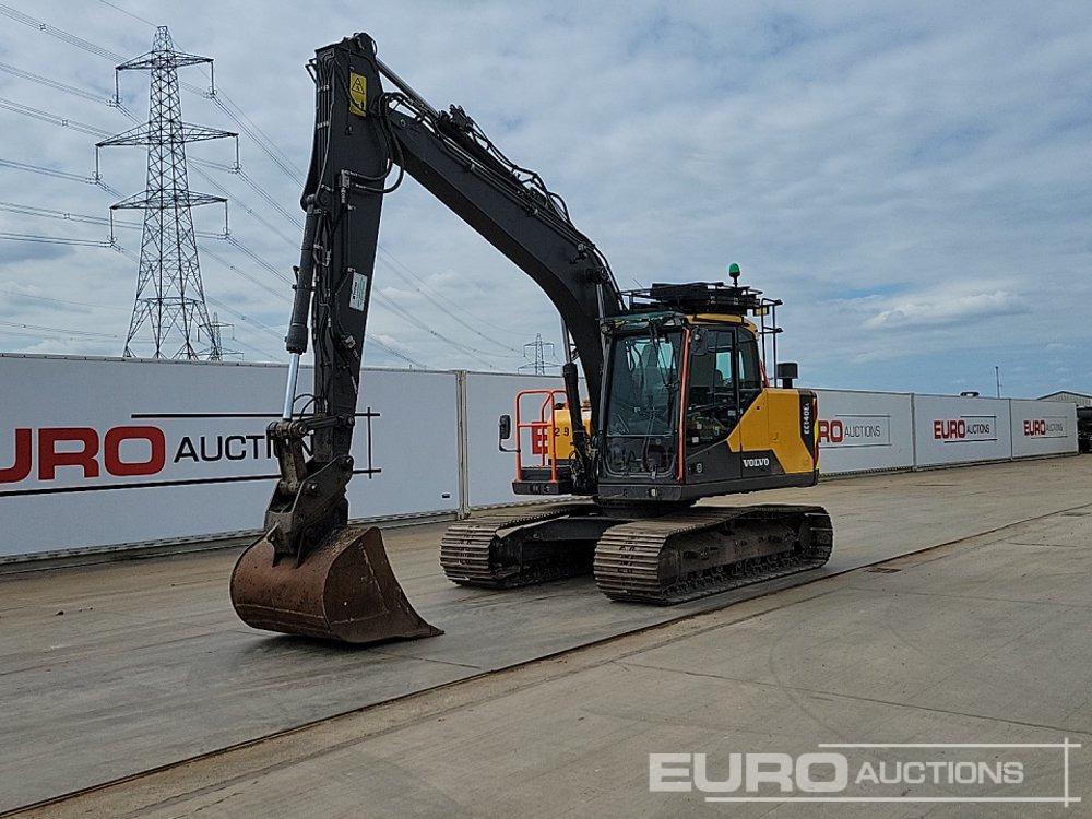 2019 Volvo EC140EL - Bager guseničar: slika 1 2019 Volvo EC140EL - Bager guseničar: slika 1