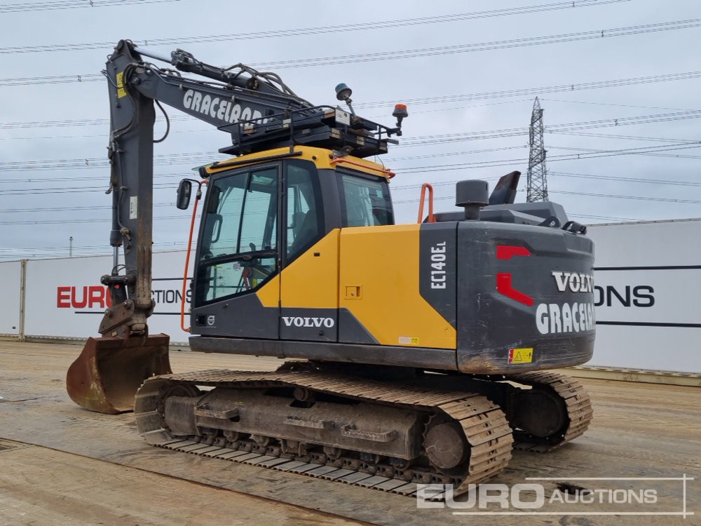 2019 Volvo EC140EL - Bager guseničar: slika 3 2019 Volvo EC140EL - Bager guseničar: slika 3
