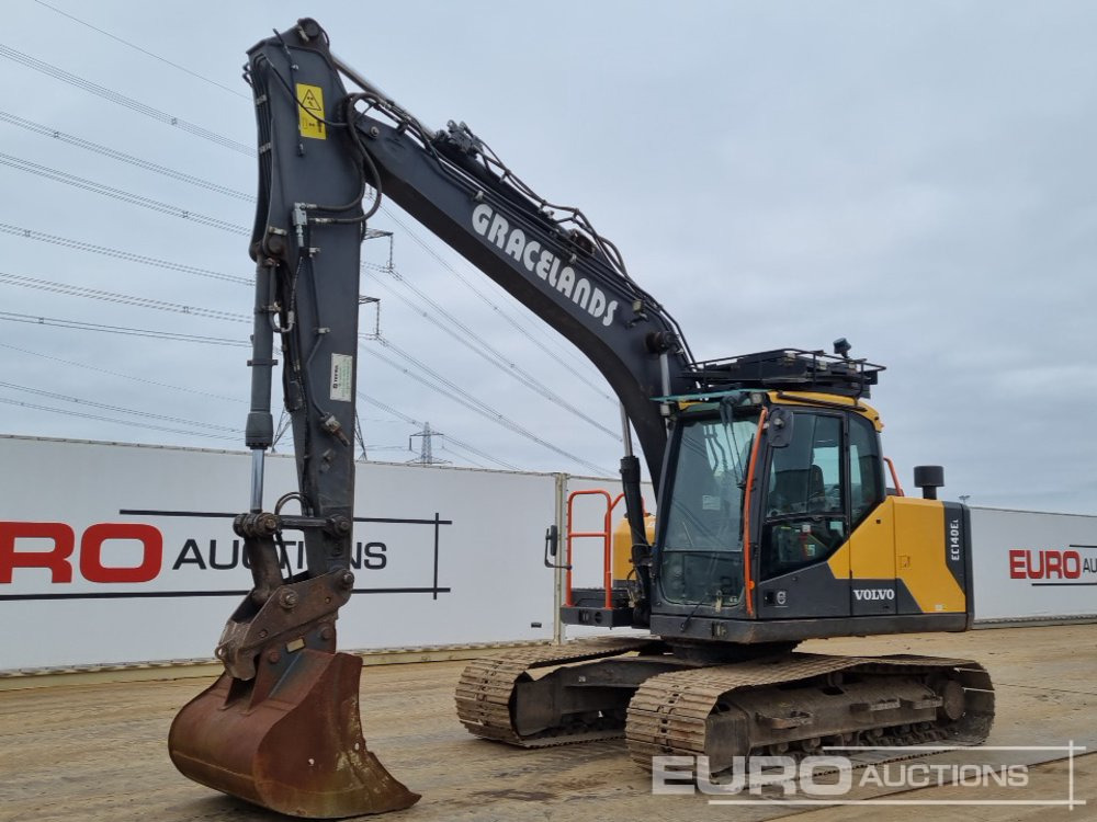 2019 Volvo EC140EL - Bager guseničar: slika 1 2019 Volvo EC140EL - Bager guseničar: slika 1