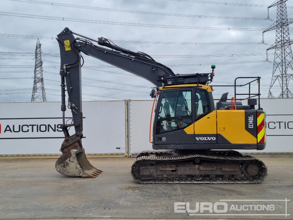 2019 Volvo EC140EL - Bager guseničar: slika 2 2019 Volvo EC140EL - Bager guseničar: slika 2