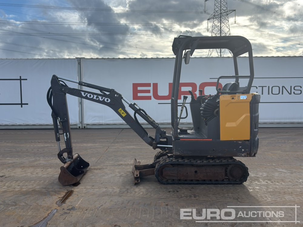 2019 Volvo EC15E - Mini bager: slika 2 2019 Volvo EC15E - Mini bager: slika 2