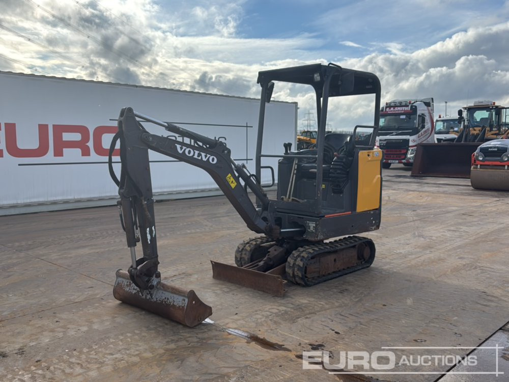 2019 Volvo EC15E - Mini bager: slika 1 2019 Volvo EC15E - Mini bager: slika 1