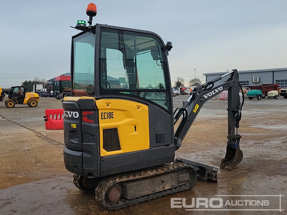 2019 Volvo EC18E - Mini bager: slika 5 2019 Volvo EC18E - Mini bager: slika 5
