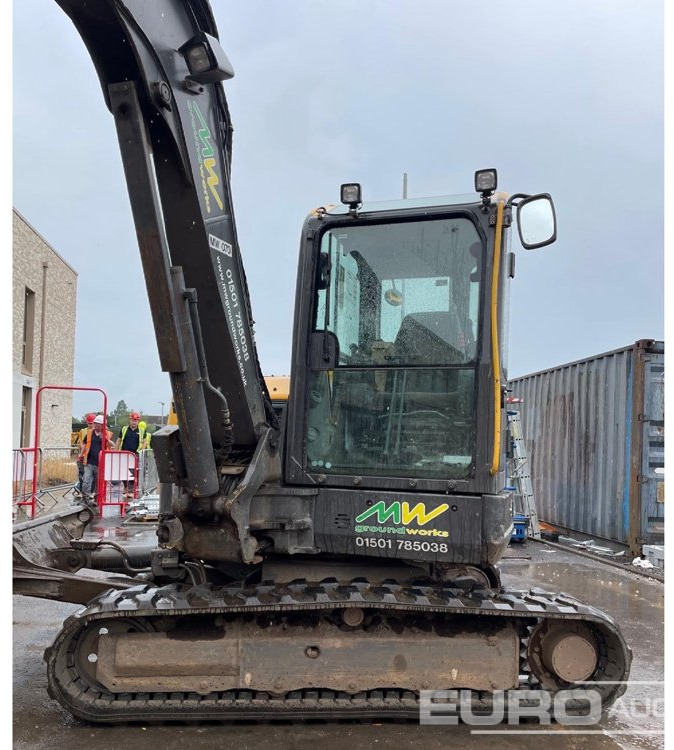 2019 Volvo ECR58D - Mini bager: slika 2 2019 Volvo ECR58D - Mini bager: slika 2