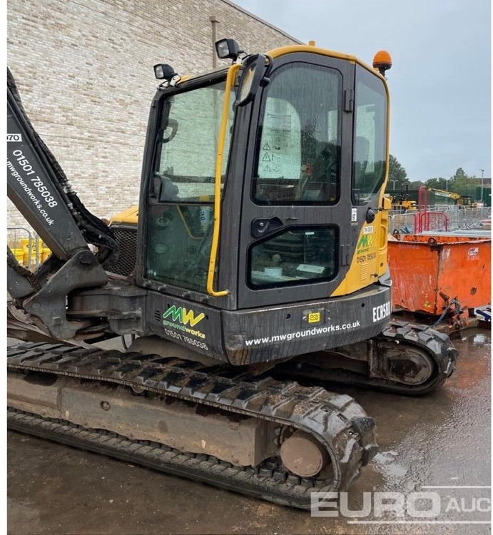 2019 Volvo ECR58D - Mini bager: slika 1 2019 Volvo ECR58D - Mini bager: slika 1