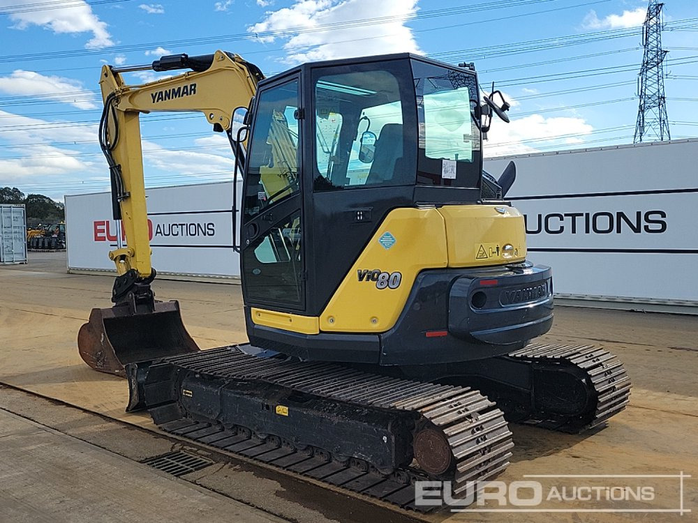 2019 Yanmar ViO80-1A - Mini bager: slika 3 2019 Yanmar ViO80-1A - Mini bager: slika 3