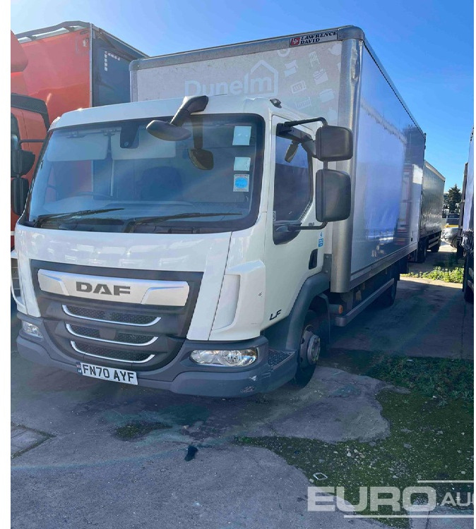 2020 DAF LF180 - Kamion sa zatvorenim sandukom: slika 1 2020 DAF LF180 - Kamion sa zatvorenim sandukom: slika 1