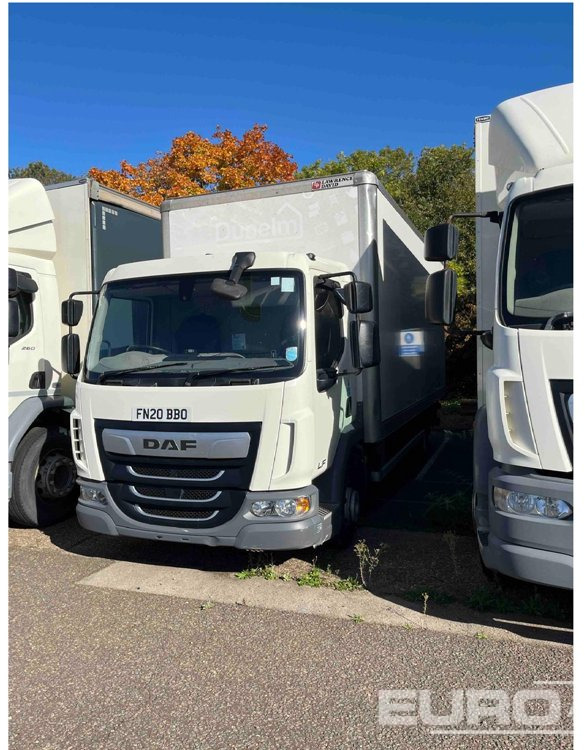 2020 DAF LF180 - Kamion sa zatvorenim sandukom: slika 1 2020 DAF LF180 - Kamion sa zatvorenim sandukom: slika 1