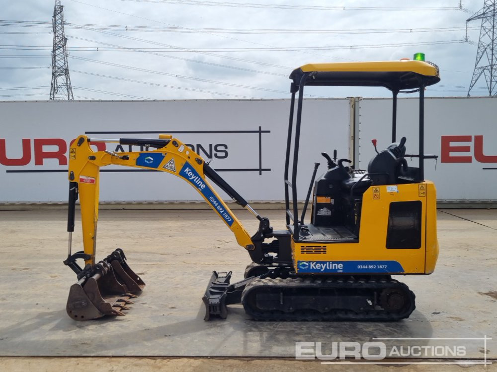 2020 JCB 16C-1 - Mini bager: slika 2 2020 JCB 16C-1 - Mini bager: slika 2