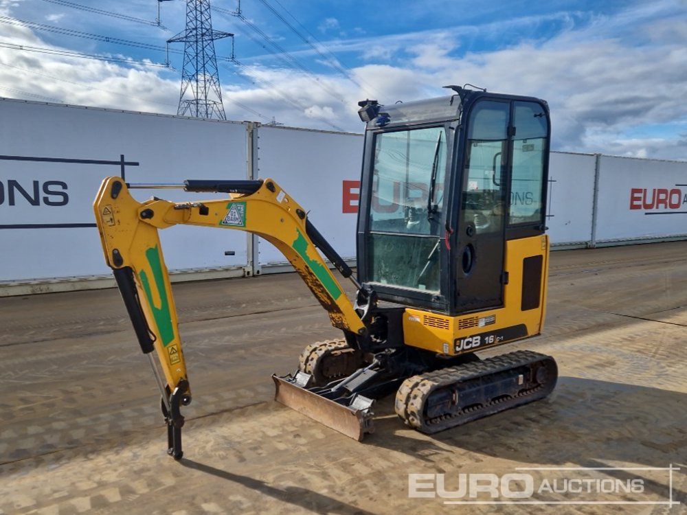 2020 JCB 16C-1 - Mini bager: slika 1 2020 JCB 16C-1 - Mini bager: slika 1