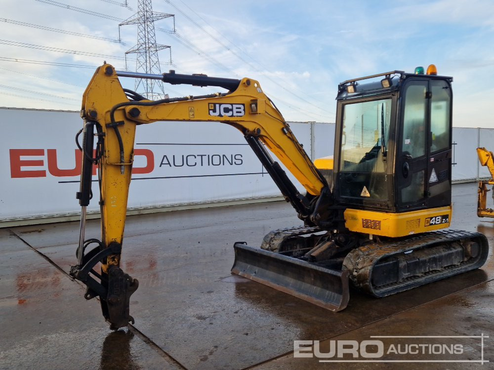 2020 JCB 48Z-1 T3 - Mini bager: slika 1 2020 JCB 48Z-1 T3 - Mini bager: slika 1