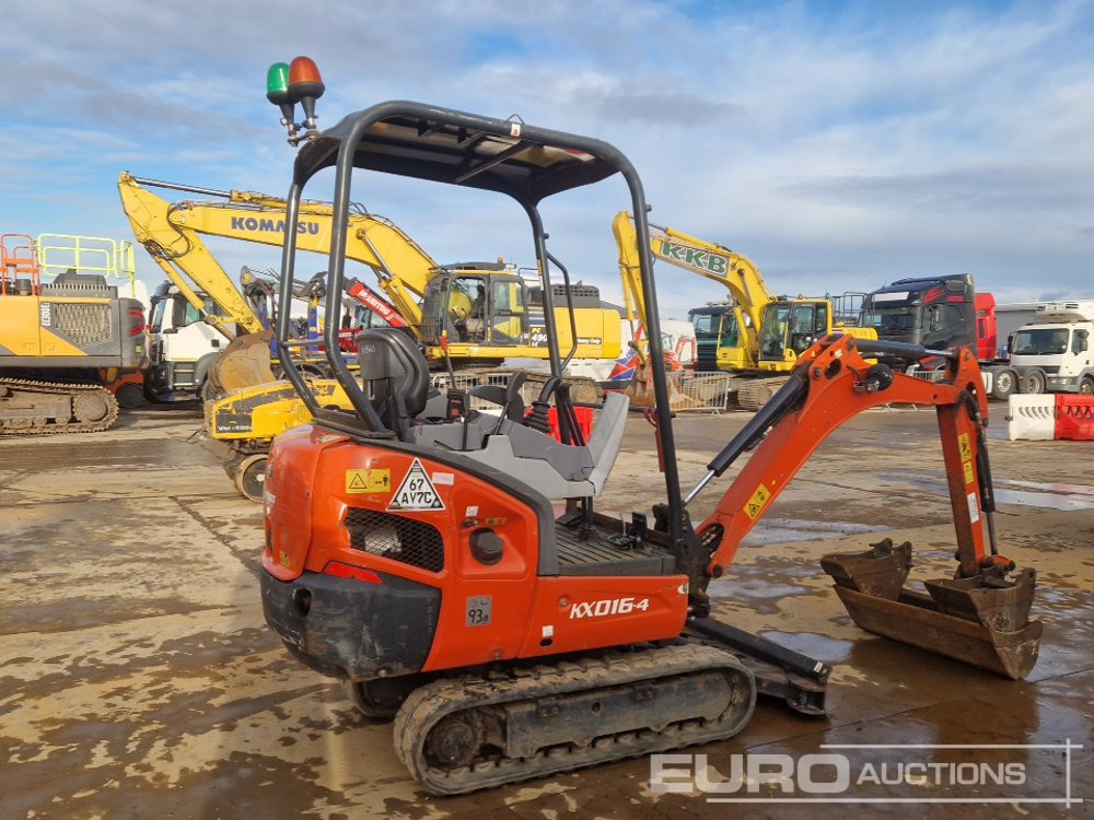 2020 Kubota KX016-4 - Mini bager: slika 5 2020 Kubota KX016-4 - Mini bager: slika 5