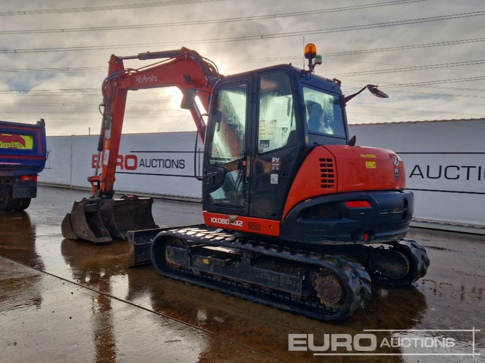2020 Kubota KX080-4A2 - Mini bager: slika 3 2020 Kubota KX080-4A2 - Mini bager: slika 3