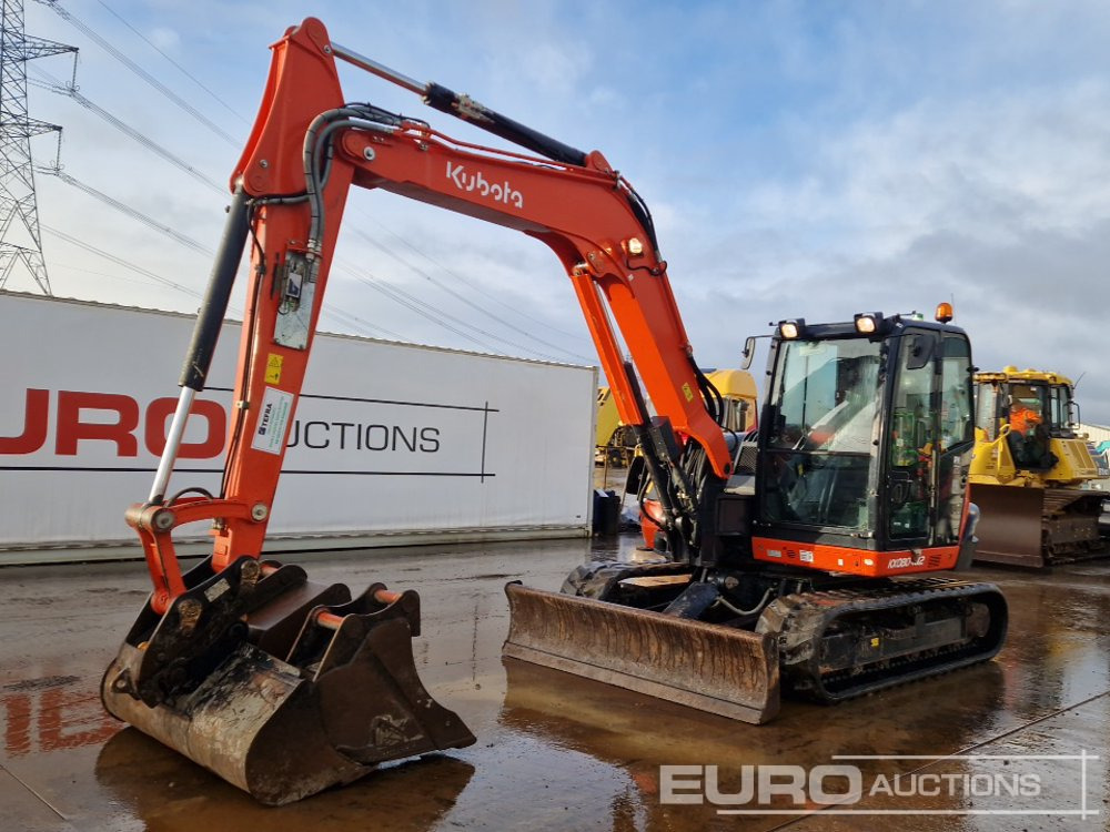 2020 Kubota KX080-4A2 - Mini bager: slika 1 2020 Kubota KX080-4A2 - Mini bager: slika 1