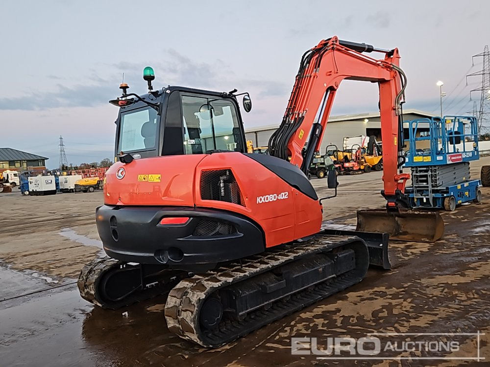 2020 Kubota KX080-4A2 - Mini bager: slika 5 2020 Kubota KX080-4A2 - Mini bager: slika 5