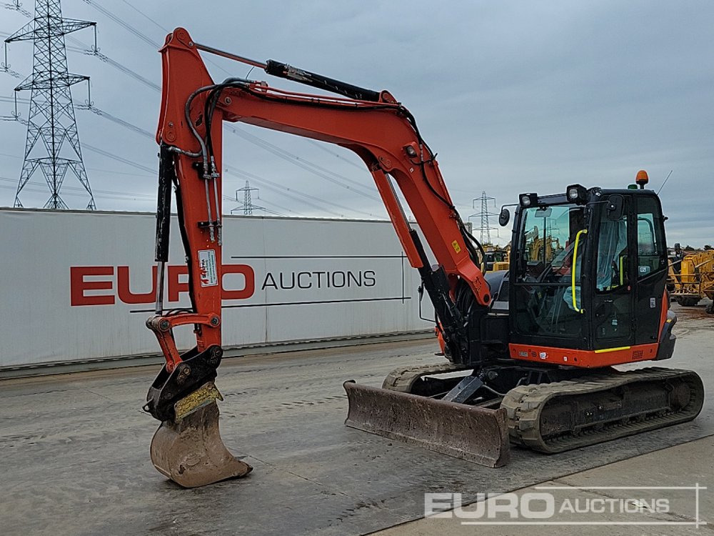 2020 Kubota KX080-4A2 - Mini bager: slika 1 2020 Kubota KX080-4A2 - Mini bager: slika 1