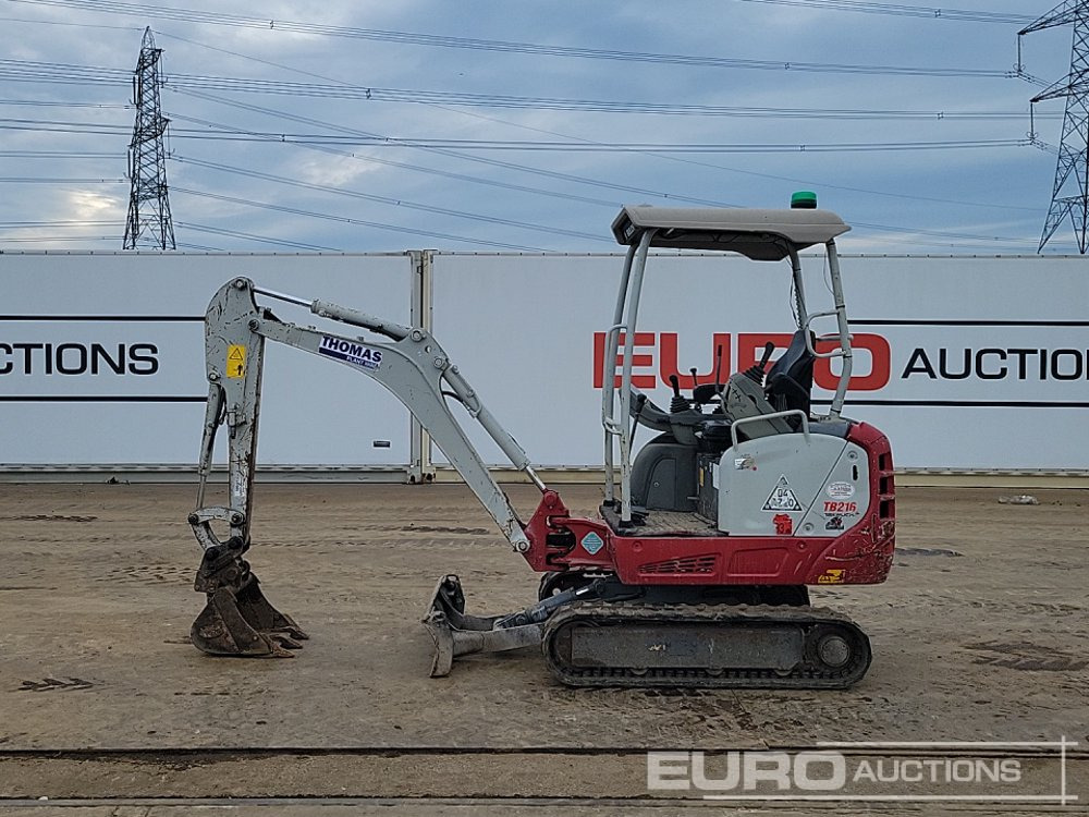 2020 Takeuchi TB216 - Mini bager: slika 2 2020 Takeuchi TB216 - Mini bager: slika 2