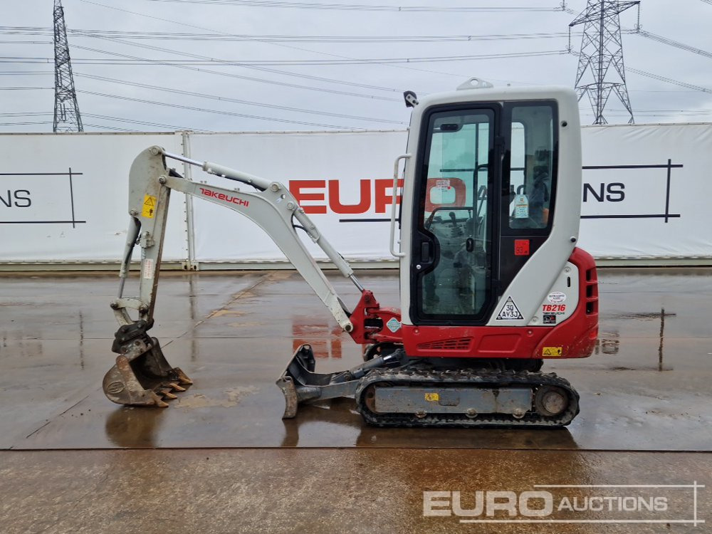 2020 Takeuchi TB216 - Mini bager: slika 2 2020 Takeuchi TB216 - Mini bager: slika 2