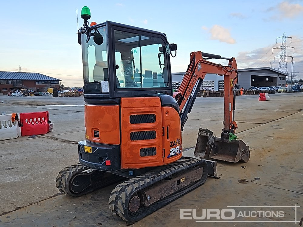 2021 Hitachi ZX26 - Mini bager: slika 5 2021 Hitachi ZX26 - Mini bager: slika 5