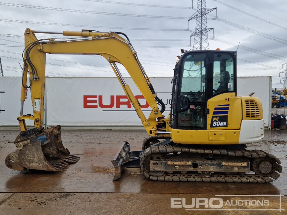 2021 Komatsu PC80MR-5E0 - Mini bager: slika 2 2021 Komatsu PC80MR-5E0 - Mini bager: slika 2