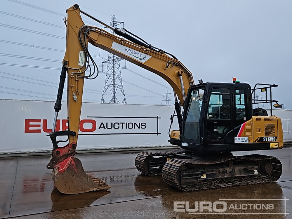 2021 Sany SY135C - Bager guseničar: slika 1 2021 Sany SY135C - Bager guseničar: slika 1