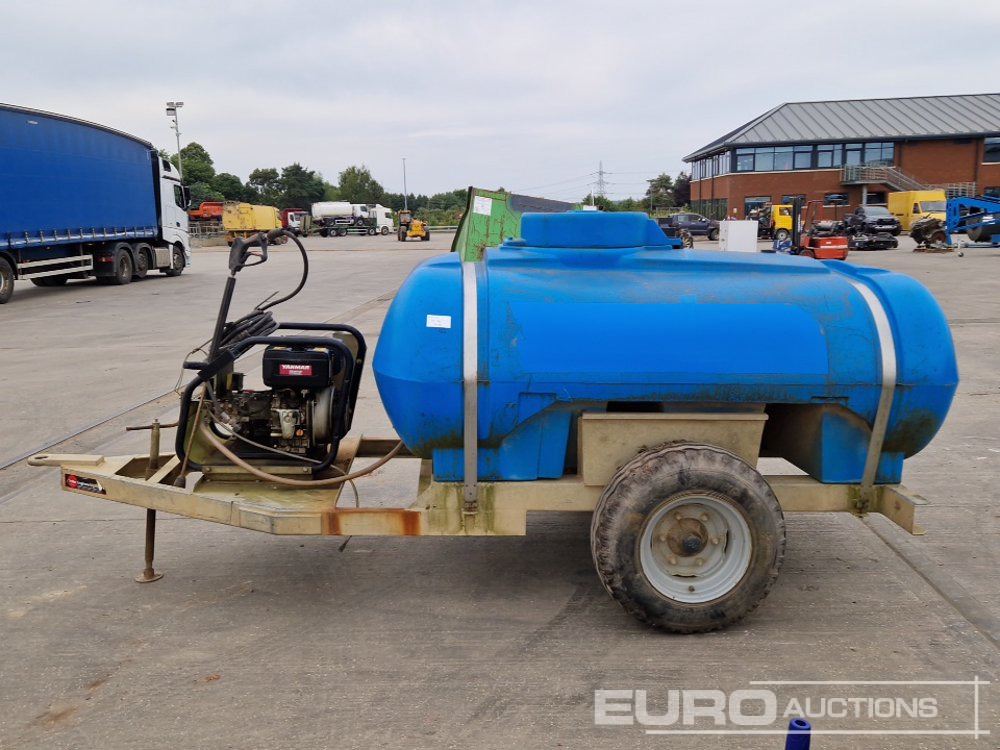 2021 Trailer Engineering Single Axle Plastic Water Bowser, Yanmar Pressure Washer - Perač pod pritiskom: slika 2 2021 Trailer Engineering Single Axle Plastic Water Bowser, Yanmar Pressure Washer - Perač pod pritiskom: slika 2
