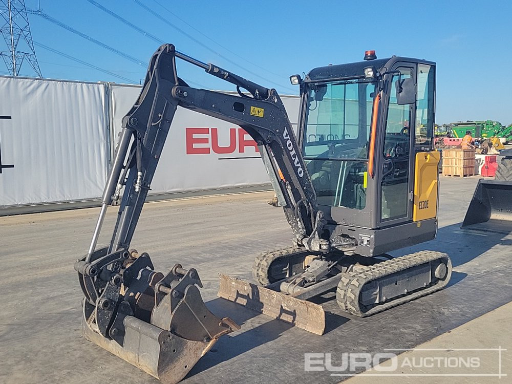 2021 Volvo EC20E - Mini bager: slika 2 2021 Volvo EC20E - Mini bager: slika 2