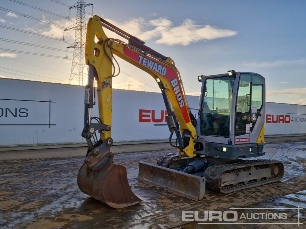 2021 Wacker Neuson EZ50 - Mini bager: slika 1 2021 Wacker Neuson EZ50 - Mini bager: slika 1
