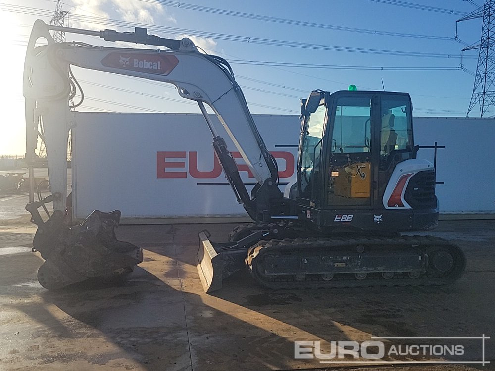 2022 Bobcat E88 - Mini bager: slika 2 2022 Bobcat E88 - Mini bager: slika 2