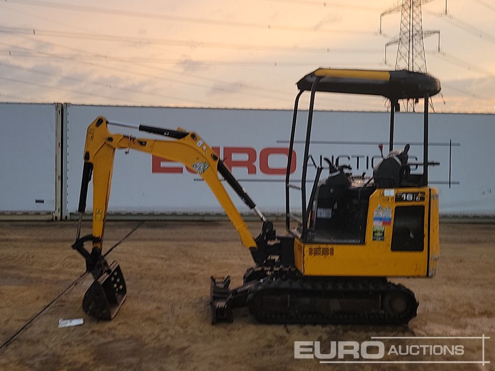 2022 JCB 16C-1 - Mini bager: slika 2 2022 JCB 16C-1 - Mini bager: slika 2
