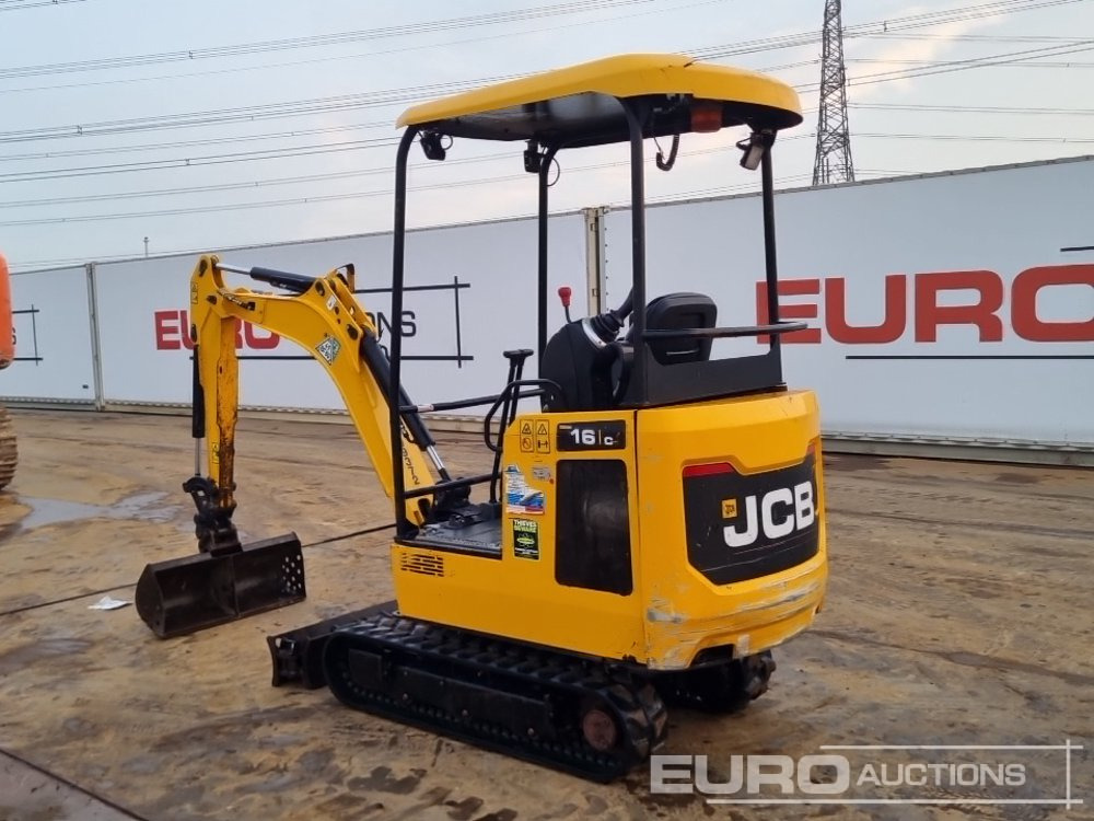 2022 JCB 16C-1 - Mini bager: slika 3 2022 JCB 16C-1 - Mini bager: slika 3