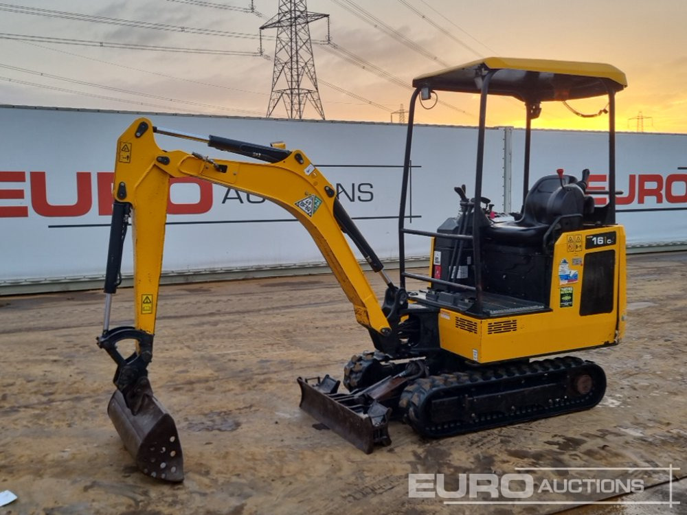 2022 JCB 16C-1 - Mini bager: slika 1 2022 JCB 16C-1 - Mini bager: slika 1