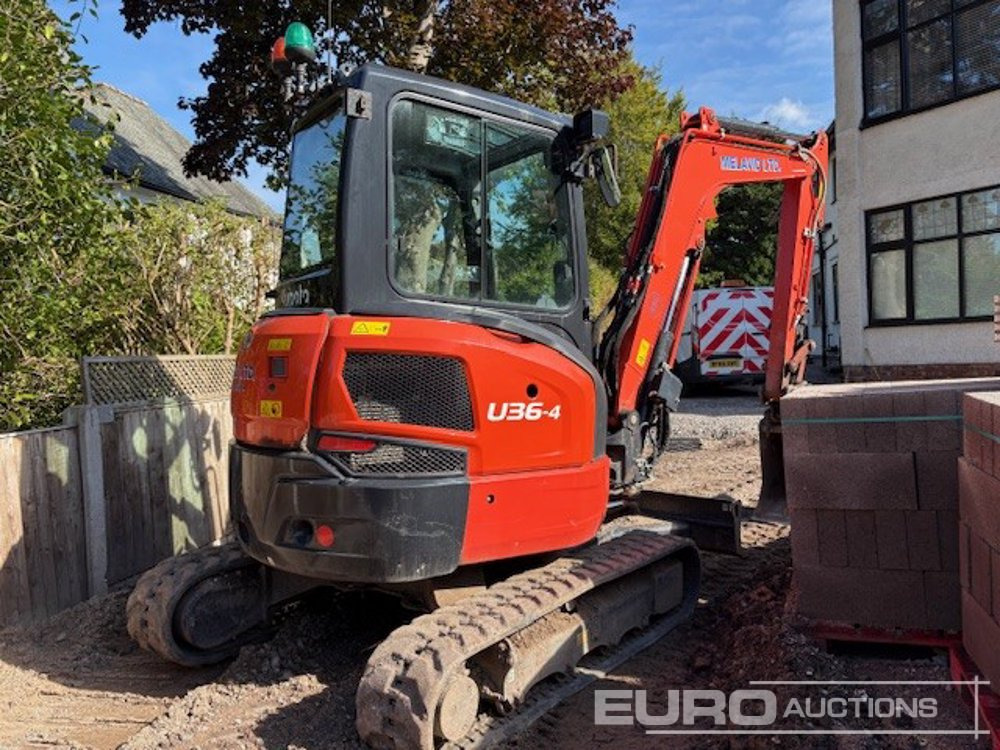 2022 Kubota U36-4 - Mini bager: slika 3 2022 Kubota U36-4 - Mini bager: slika 3