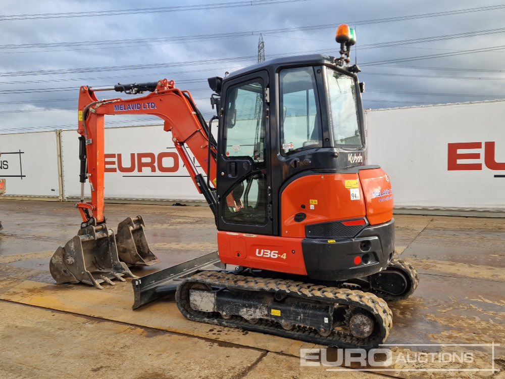 2022 Kubota U36-4 - Mini bager: slika 3 2022 Kubota U36-4 - Mini bager: slika 3