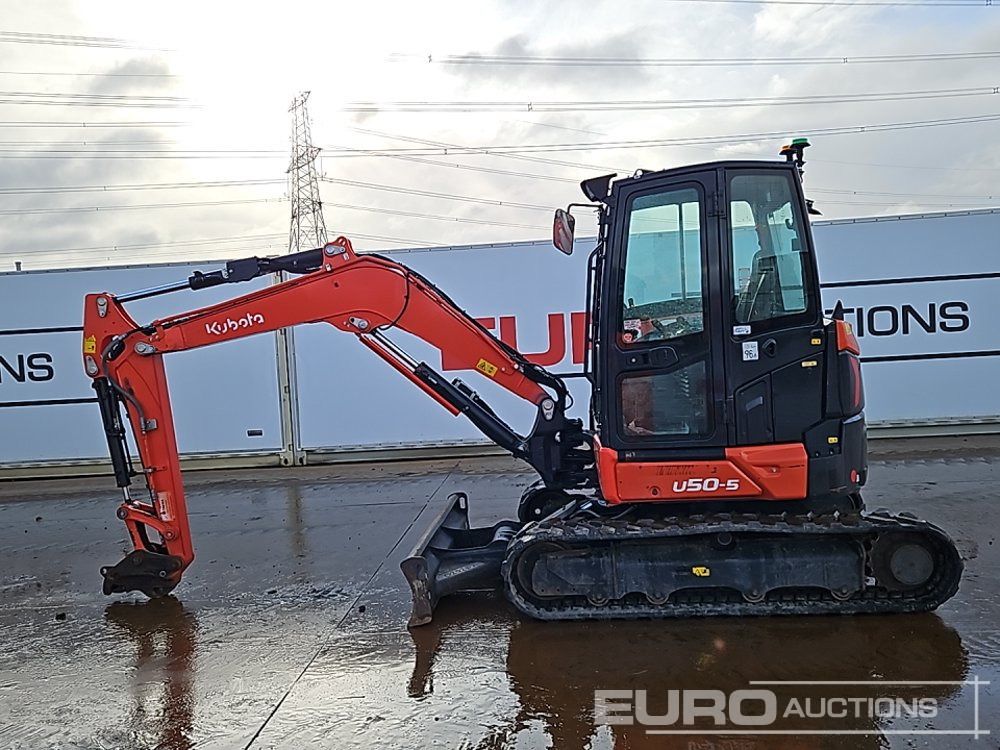 2022 Kubota U50-5 - Mini bager: slika 2 2022 Kubota U50-5 - Mini bager: slika 2