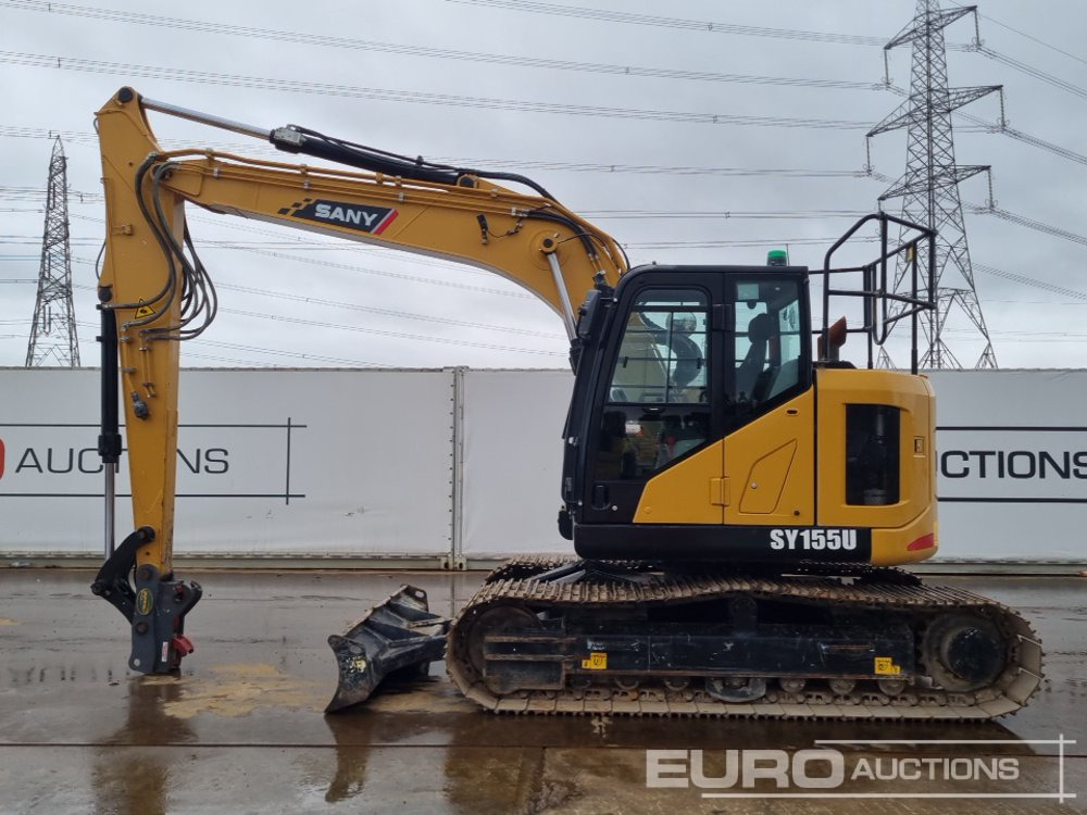 2022 Sany SY155U - Bager guseničar: slika 2 2022 Sany SY155U - Bager guseničar: slika 2