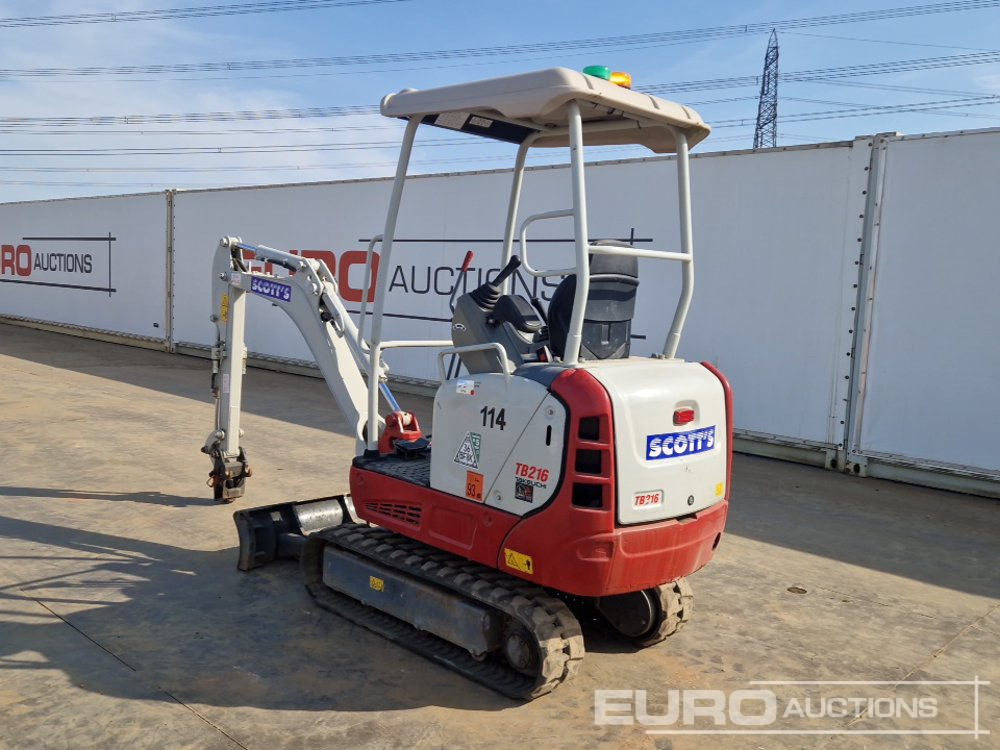 2022 Takeuchi TB216 - Mini bager: slika 3 2022 Takeuchi TB216 - Mini bager: slika 3