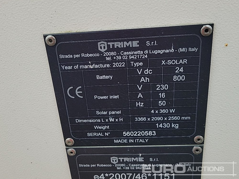 Toranj za osvetljenje 2022 Trime X-SOLAR: slika 38 Toranj za osvetljenje 2022 Trime X-SOLAR: slika 38