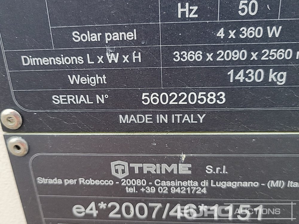 Toranj za osvetljenje 2022 Trime X-SOLAR: slika 39 Toranj za osvetljenje 2022 Trime X-SOLAR: slika 39