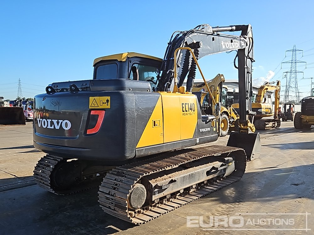 2022 Volvo EC140 - Bager guseničar: slika 5 2022 Volvo EC140 - Bager guseničar: slika 5