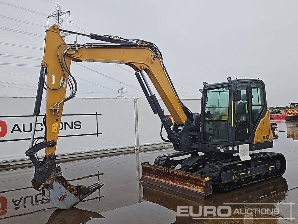 2022 XCMG XE80E - Mini bager: slika 1 2022 XCMG XE80E - Mini bager: slika 1
